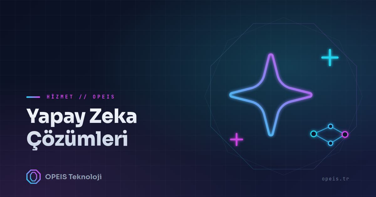 Yapay Zeka Çözümleri